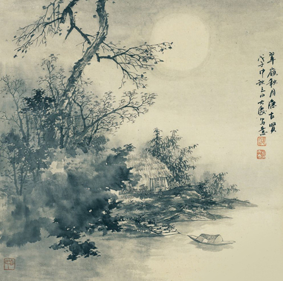 翠岭秋月隐古贤.jpg