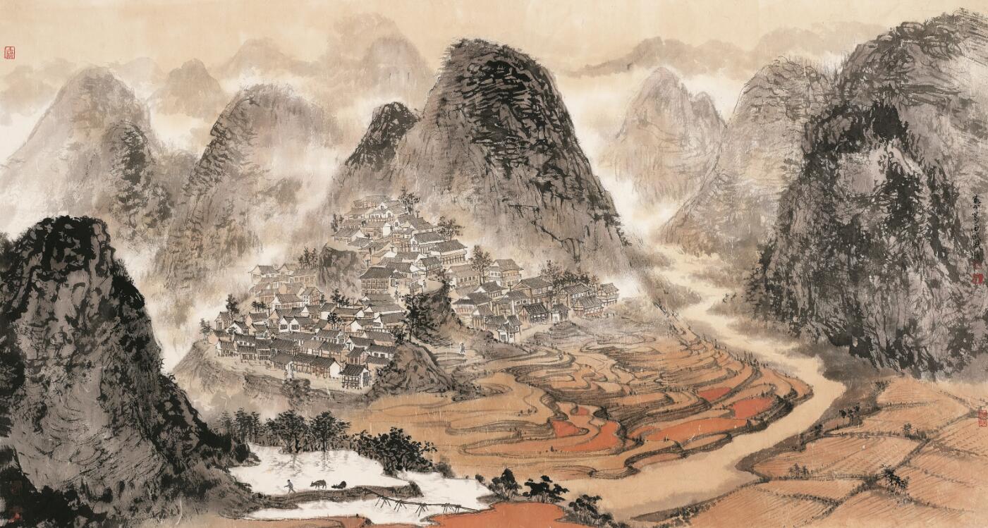 黄戈《神游世间方外土 》97×182cm.jpg